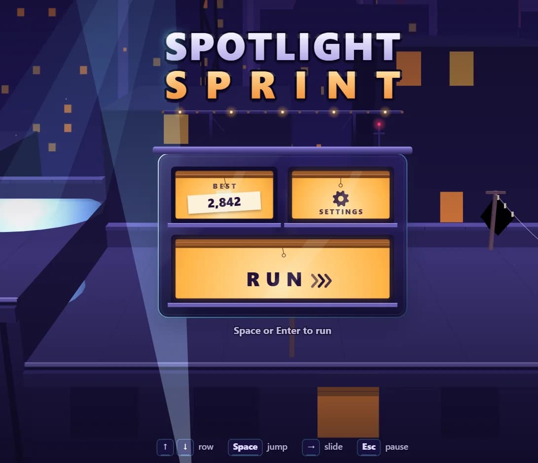 Spotlight Sprint